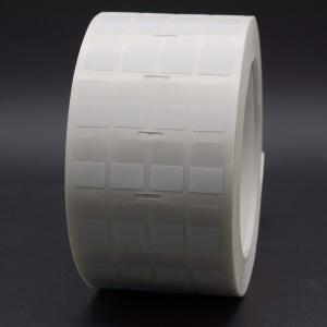 Wholesale 19x20-9mm Adhesive Cable Labels 2mil White Matte Translucent Water Resistant Vinyl Cable Label from china suppliers