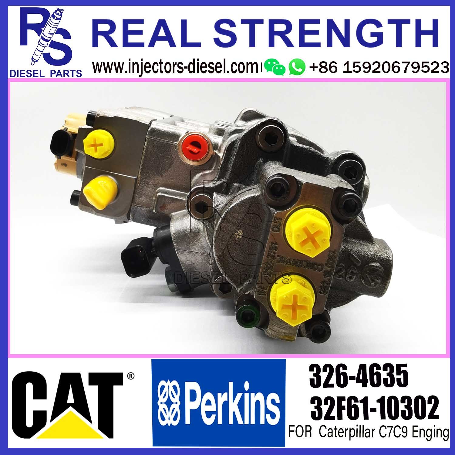 326-4635 3264635 Cat Injector Pump Assy 32F61-10302 For CAT 323D Excavator C6.4