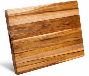 Wholesale Large Sustainable Teak Wood Cutting Board 20 X 15 X 1.5 Inches from china suppliers