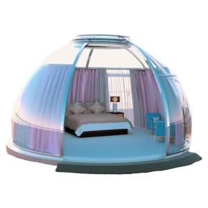 Wholesale Leisure Facilities Internet Celebrity Bubble Room Glass House Outdoor Restaurant Transparent Dome Room Star Room from china suppliers