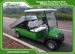 CE Approved Green 48V Trojan Hotel Buggy Car , 2 Seats Electric Utility Golf