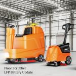 24V 36V 12V Floor Scrubber And Sweeper Batteries 25.6V 100Ah Lithium LFP Battery