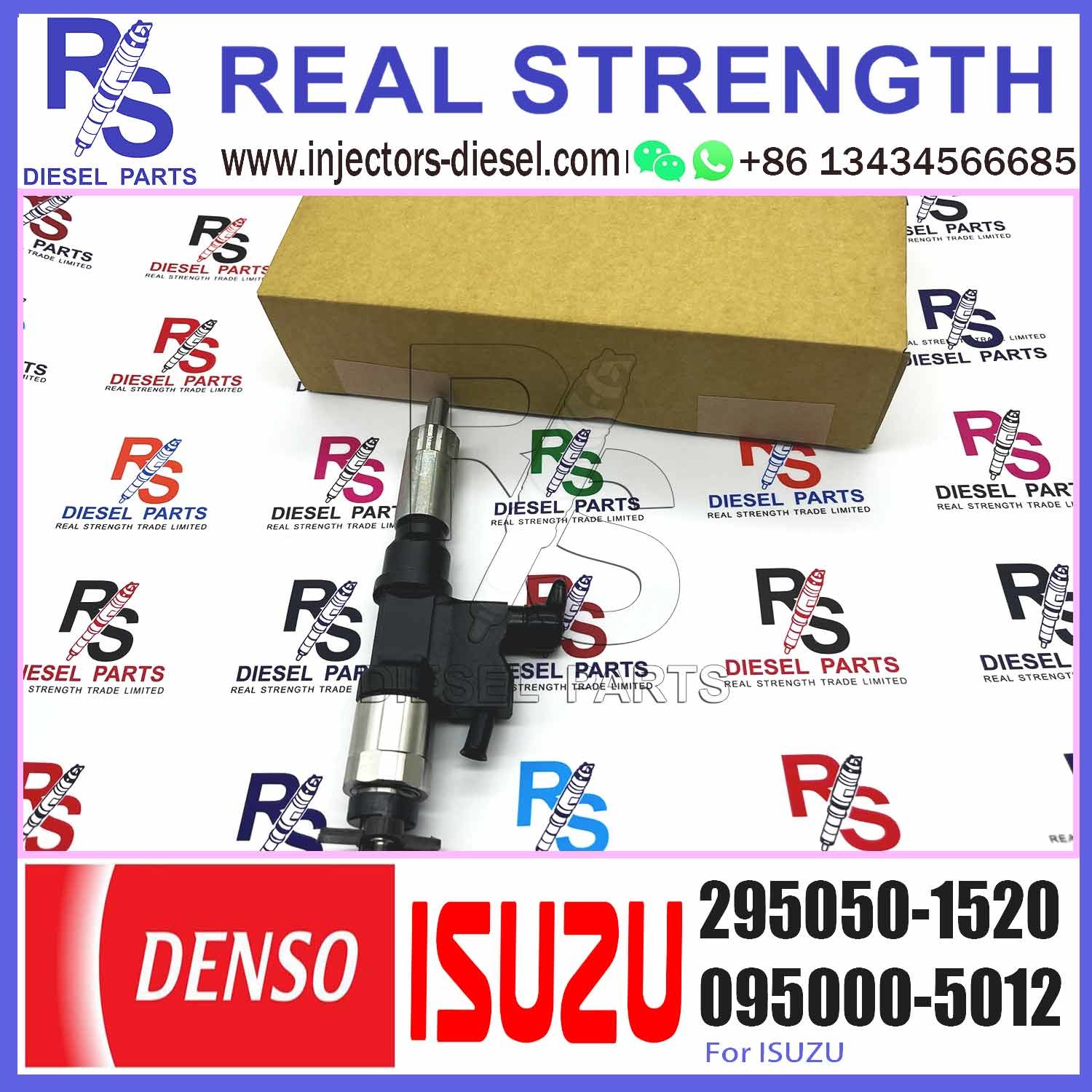 Common Rail Fuel Injector 8-98243863-0 295050-8630 295050-1520 For Engine 4HK1 ZX250-5A