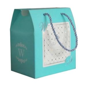 Wholesale Wedding Party Paper Bag CMYK PMS Candy Chocolate Muffin Gift Box With Handle from china suppliers