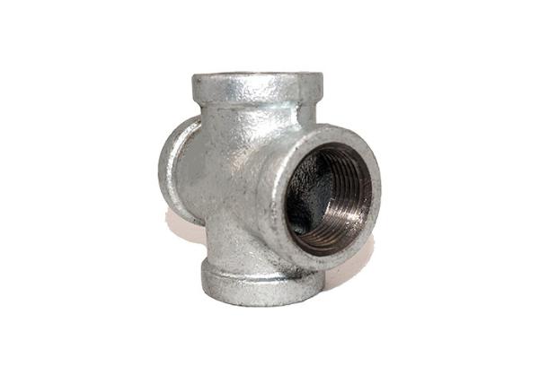 Male / Female Plumbing Pipe Fittings DIN Standard No.180 Crosses Pond Pipe