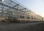 Hot Rolled Steel Frame Warehouse Industrial Steel Buildings With Stainless Steel