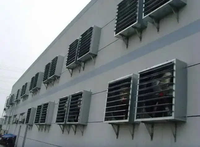 380/220V Poultry Industry Greenhouse Ventilation Exhaust Fan And Cooling Pad