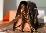 Brown Monogram Crossbody Bag
