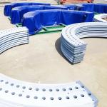 Prestressed Foundation Wind Turbine Anchor Bolts Anchor Plates
