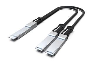Wholesale QSFP28-100G-DAC1M-B2, 100G QSFP28 To 2x50G qsfp28 direct attach cable 1M from china suppliers