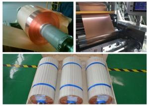Wholesale SGS Soft Annealed Rolled Copper Foil For Mylar Tape Color Uniformity from china suppliers