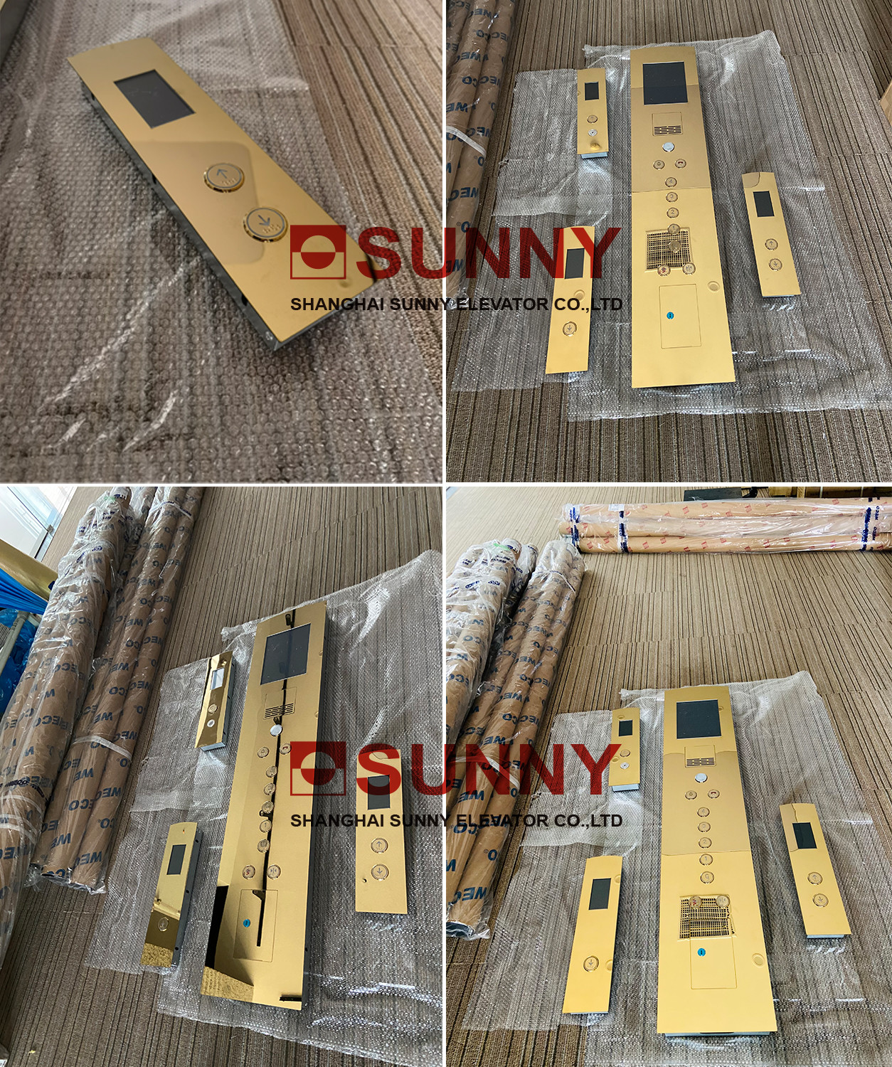 Standard Button Elevator Operating Panel Wiht Lift Cop & Lop Parts