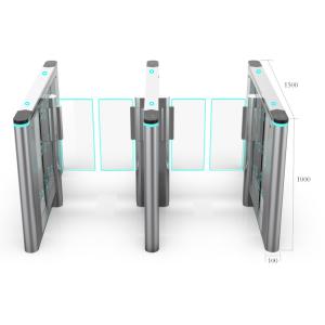 Wholesale ESD Slim Speedlane Turnstile , 1.5mm Thickess Stainless Steel Speed Turnstile from china suppliers