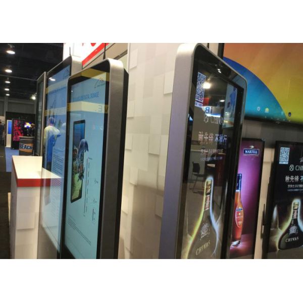 55 Inch Floor Standing LCD Touch Screen Advertising Display Digital Signage