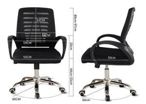 Wholesale Height Adjustable Plastic Frame Executive Breathable Gas Lift Chairs from china suppliers