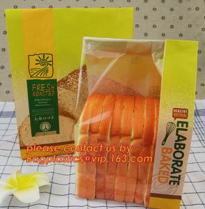 Wholesale gift paper bag handle paper bag greaseproof paper bag bakery packaging delicatessen confectionery,wholefoods flour/sugar from china suppliers