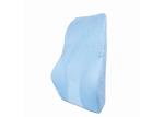 Blue Color Memory Foam Back Cushion Pillow Car Seat Lumbar Rest Office Chair