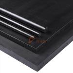 Semi Crystalliine Conductive Carbon Fiber PEEK Rod Material 450g Black