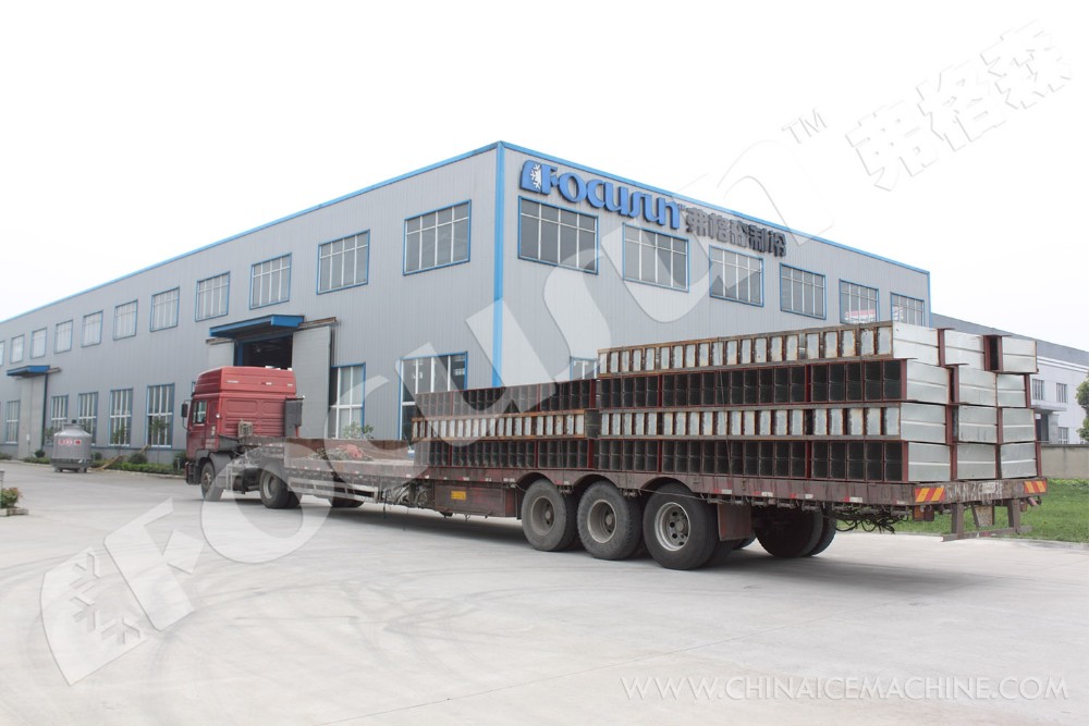 220-440V Focusun 10 ton Heavy Duty Solid Ice Tube Making Machine with Other Compressor