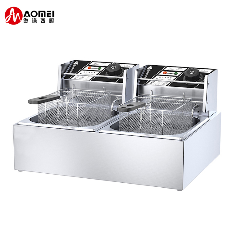 285*440*305mm Commercial Kitchen Equipment Electric Deep Fryer with Long Service Life