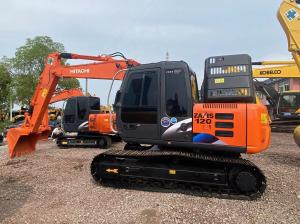 Wholesale Used Hitachi ZX120 Second Hand Hitachi Excavator 12ton Hydraulic 3.4 - 5.5km/H from china suppliers