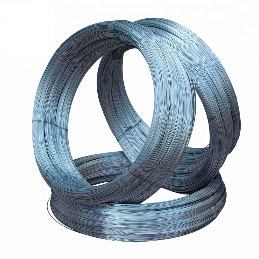 BWG5 Galvanized Steel Wire Rod High Tensile Strength 550mpa
