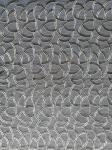 Grey Allover Cutwork Geometric Embroidered Lace Fabric