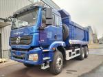 10 Tyres SHACMAN H3000 Dump Truck 6x4 380Hp EuroII Blue U-type tipper