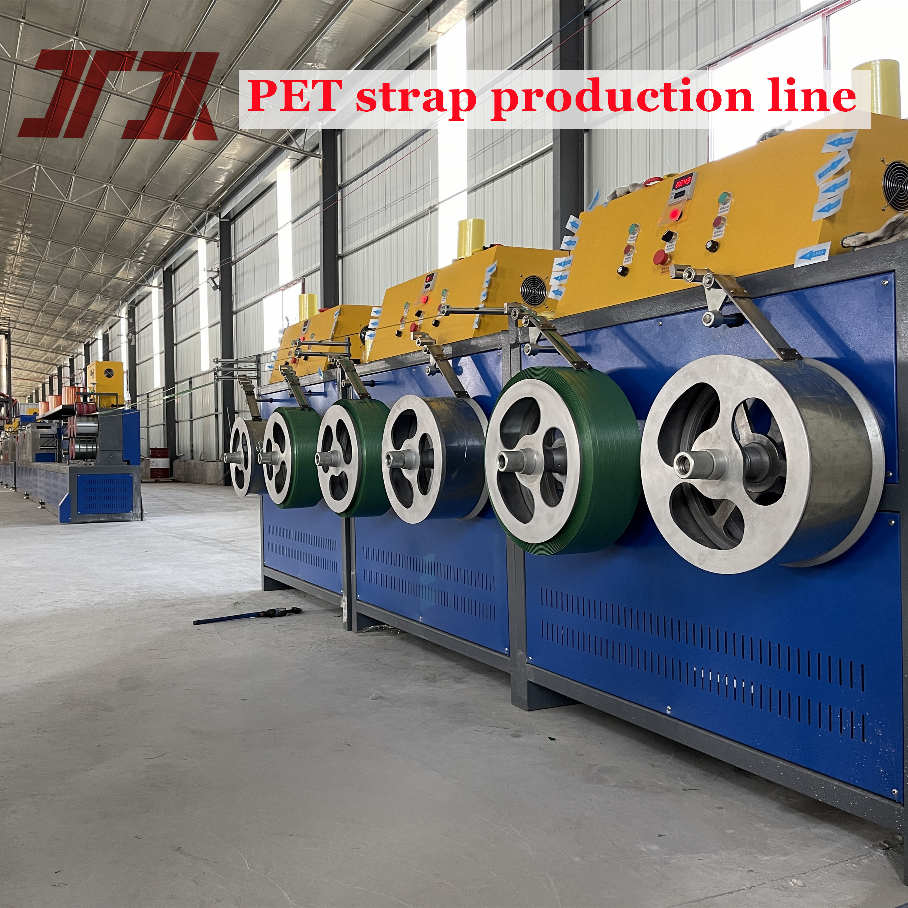 Automatic PET Strap Making Machine with PLC Schneider Control System
