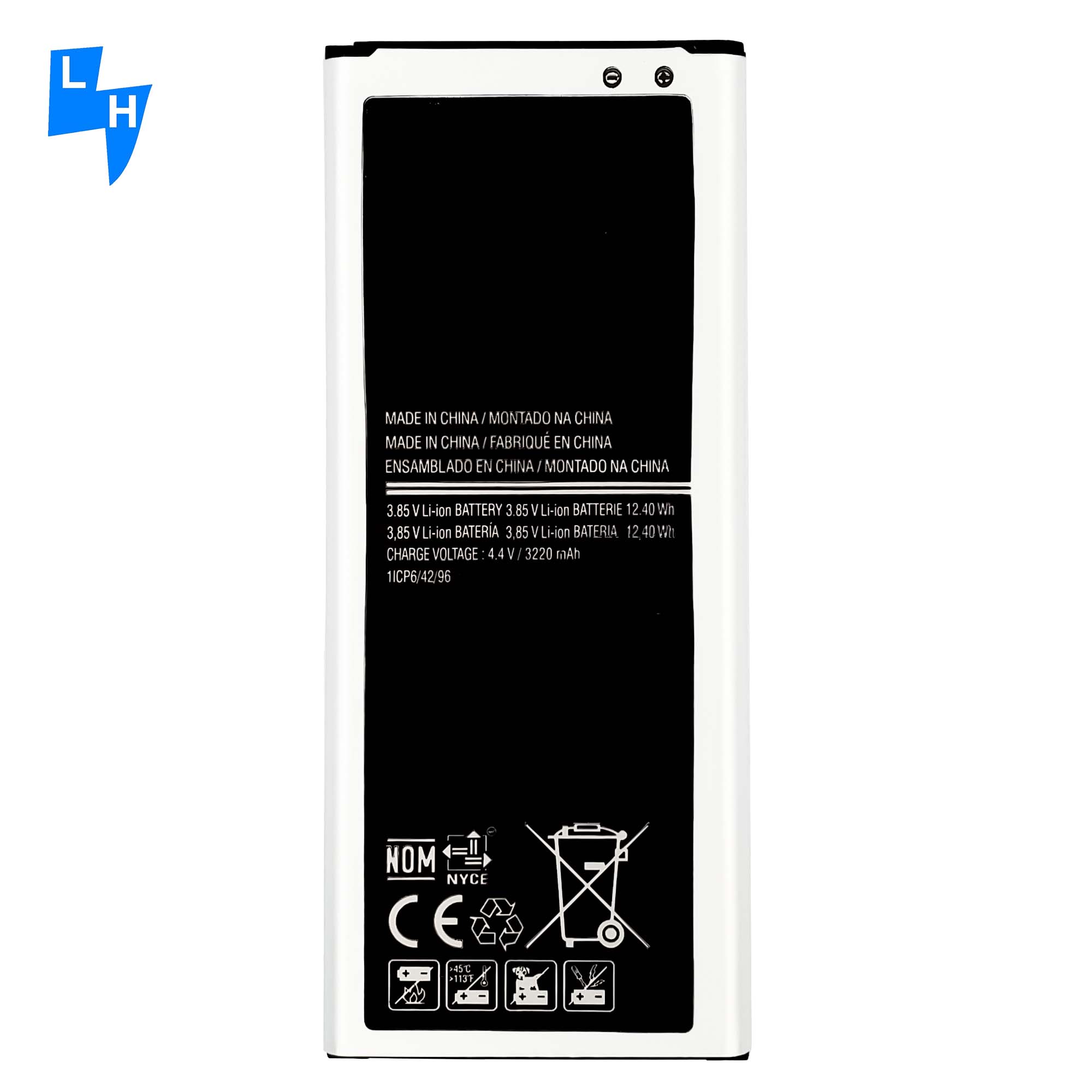 Stock OEM EB-BN910BBE Battery for Samsung Galaxy Note 4 N9100 N910A N910U N910F N910H
