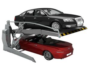 Wholesale 2200kg Mini Tilting Car Lift Hydraulic Drive Stacked Parking Systems from china suppliers