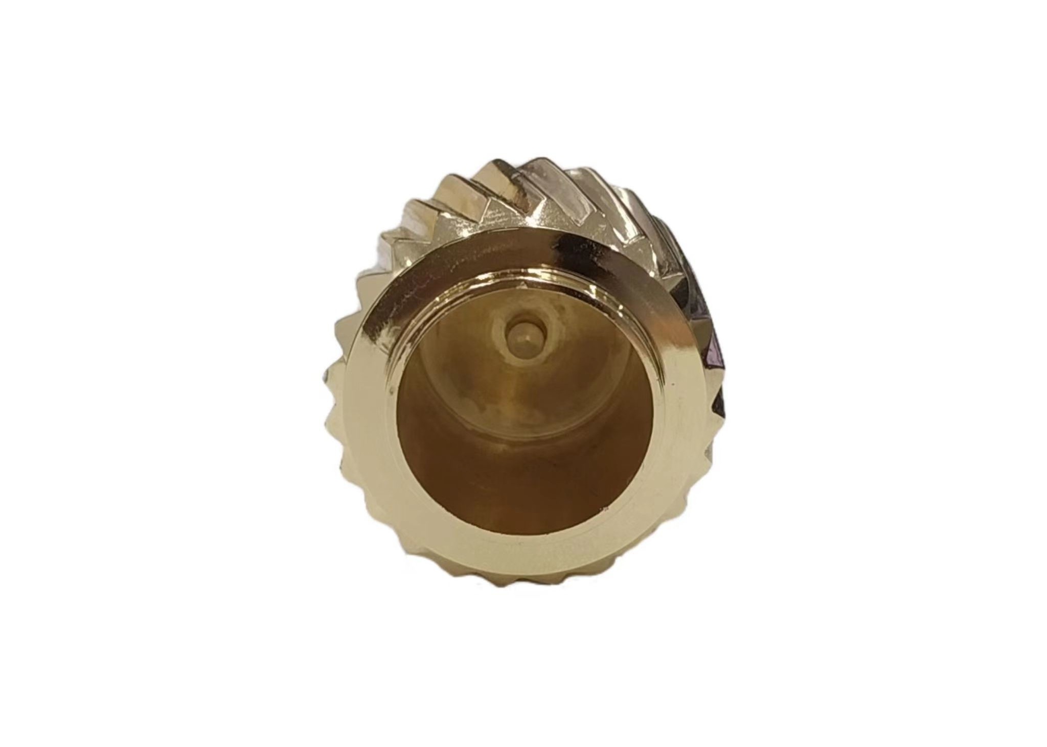 Customized Zinc Alloy Round Perfume Bottle Caps For Glass Perfume Bottles