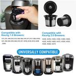Stainless Steel Universal Fit Reusable Coffee Filters Eco Friendly
