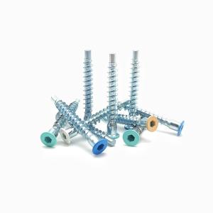 Wholesale Flat Head Straight Trimming Screws Colored Paint For Furniture Assembly from china suppliers