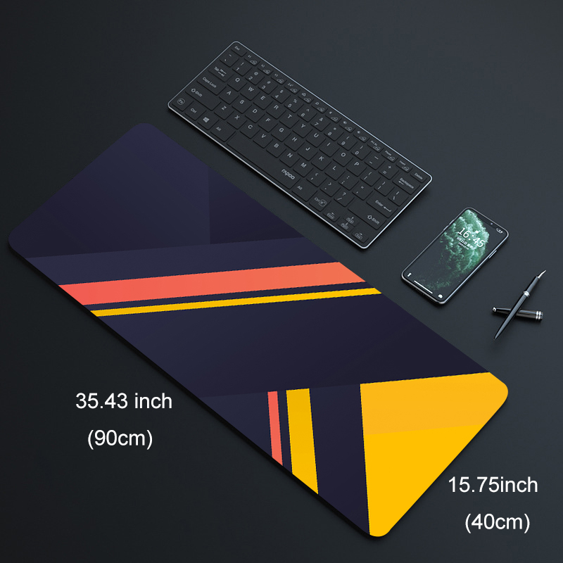 XYDAN Desk Mat Sublimation Custom Logo Print Extended Mousepad in Various Thickness