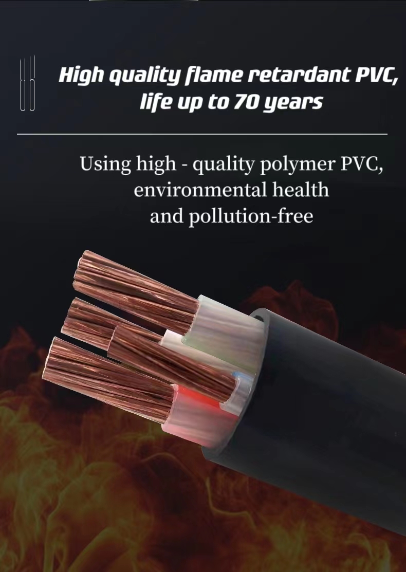Sturdy and Copper Aluminum Overhead XLPE Insulated ABC Cable for Transportation Needs