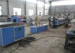 Wood Plastic Profile Extruder Machine , PVC PP PE Composte Wood Skirting Board
