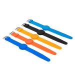 Colorful Silicone RFID NFC Wristband With Cashless Payments , RFID Bracelet For