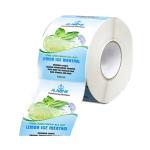 Waterproof Cosmetic Sticker Labels embossing For Beauty Products