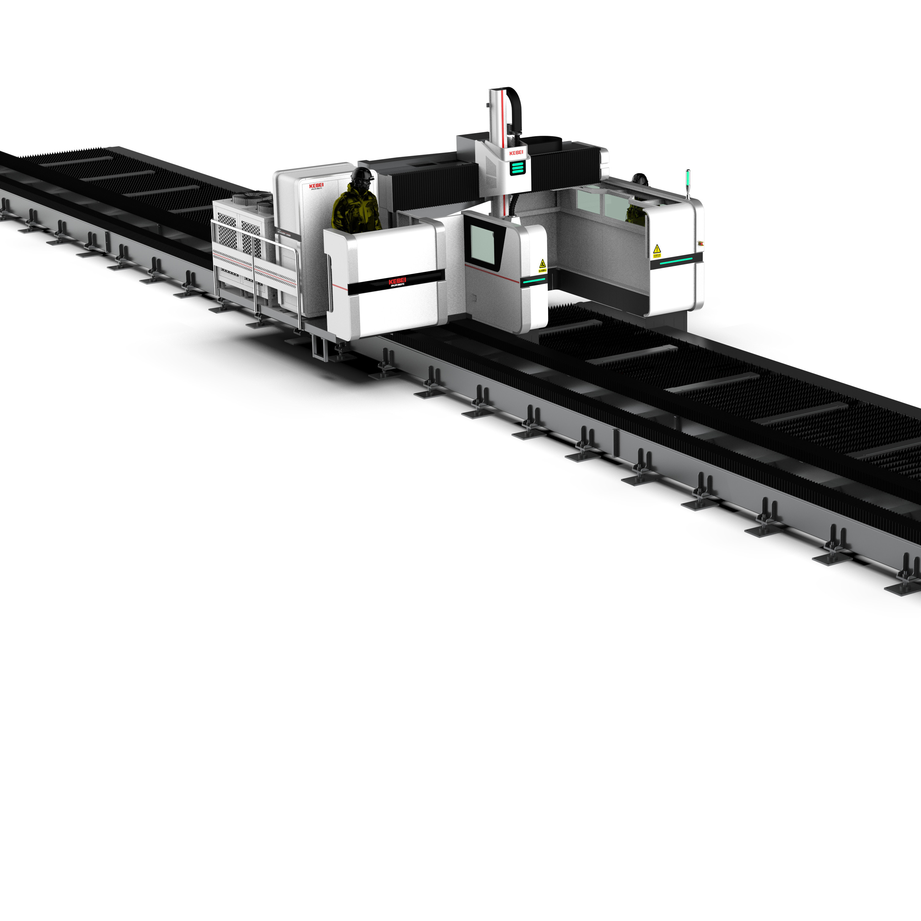 12KW Laser Power Sheet Cutter For 1000mm Max Cutting Width In Metal Processing Industry