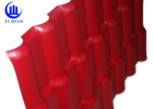 Wholesale Plastic Prefab Houses Synthetic Resin Roof Tile ASA Anti - Aging Width 1050MM from china suppliers