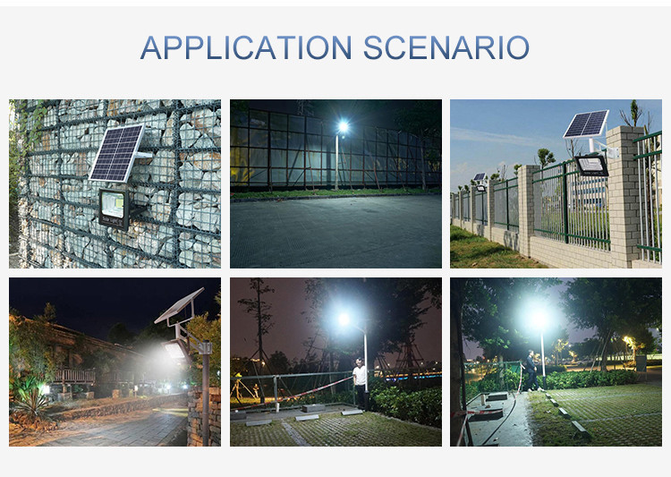 Garden LED Flood Light With Approval IP67 Outdoor Solar