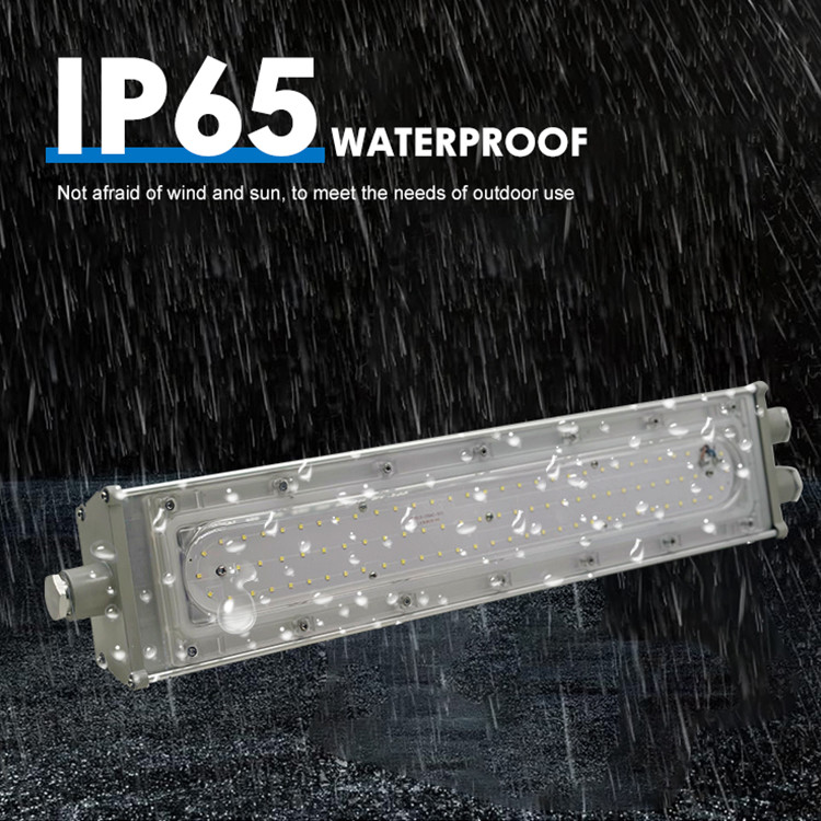 Explosion Proof Linear Light Industrial IP66 50w 100w 200w ATEX Rated Lights