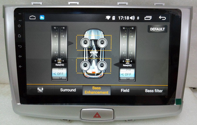 Ouchuangbo gps auto radio for Great Wall haval H6 2017 support BT MP3 mirror link android 8.1 OS 4+64