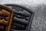3D Snow Suit Micro Fiber Woven Clothing Labels Embossed Patches