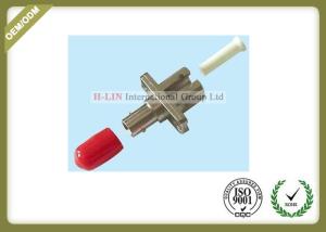 China Metal Fiber Optic ST To LC Fiber Converter Adapter Simplex , ST To LC Fiber Connector on sale