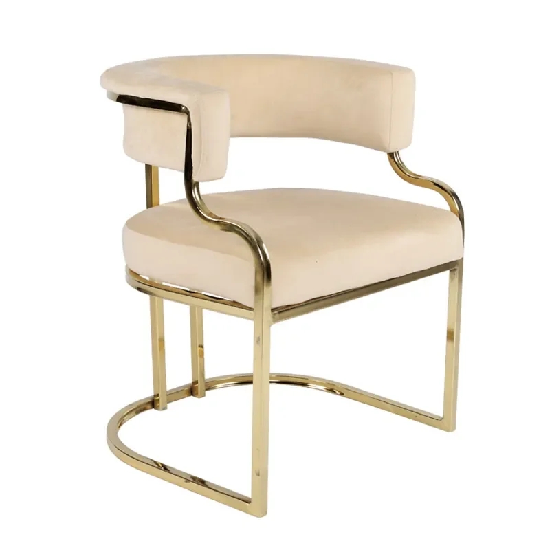 Custom Restaurant Cafe Metal Dine Armchair Dining Room Furniture