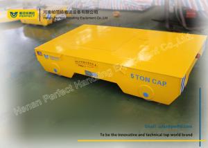 Wholesale battery powered electric flat cars on rail for industrial transfer from china suppliers
