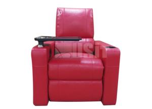 Wholesale Modern Red Leather Home Theater Seating Electric Recliner Lounge Sofa from china suppliers