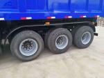 60000kg 3 Axle Dump Trailer For Bauxite Coal Gravel Transport
